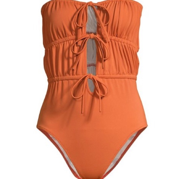 Solid & Striped Paula Strapless One-Piece - Picture 3 of 6